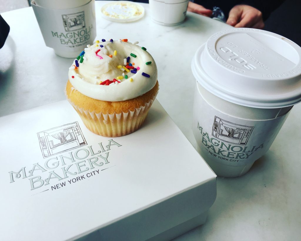 Magnolia Bakery cupcake